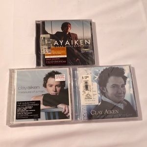 Clay Aiken CD’s (3) American Idol New In Wrapper